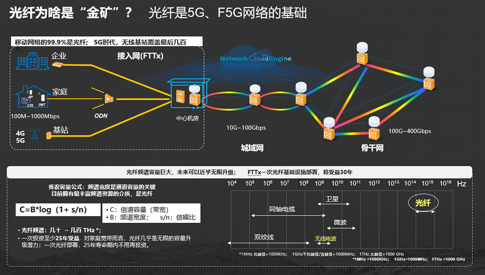 Fiber monetization