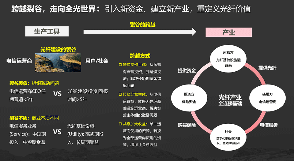 Fiber monetization