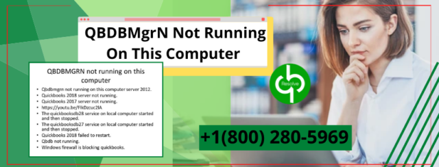 QBDBMgrN Not Running On This Computer