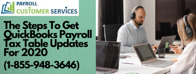 QuickBooks payroll tax table updates for 2020